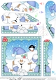 Christmas Snowball Sam Fan Pyramage Topper