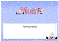 Large DL Merry Christmas MUM with Santa insert
