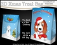 3D Christmas Gift Bag Mini Kit - Little Springer Spaniel Dog