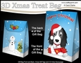 3D Christmas Gift Bag Mini Kit - Little Springer Spaniel Dog