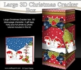 3D Large Christmas Cracker Box - Snowball Sam is in Love