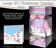 3D Large Christmas Cracker Box - Snowball Sam is in Love