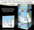 3D Large Christmas Cracker Box - Snowball Sam is in Love