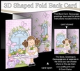 3D Shaped No-Hole Fold Back Mini Kit - Country Cottage Girlz Zoe