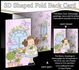 3D Shaped No-Hole Fold Back Mini Kit - Country Cottage Girlz Zoe