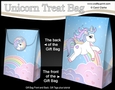 3D Gift Bag Mini Kit -  Cute Little Unicorn Magic