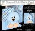 3D Shaped No-Hole Fold Back Mini Kit - Cute Little Chick Chirp