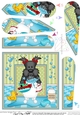 Fan Pyramage Topper - Bathtub Buddies - Little Scottie Dog