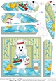 Fan Pyramage Topper - Bathtub Buddies - Little Westie Dog