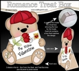 3D Valentine Treat Box Mini Kit - Austin Teddy Bear has a Valentine Card