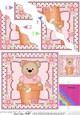Flower Pot Friends Cute Little Teddy Wavey Corner Stacker