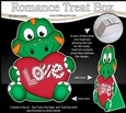 3D Valentine Treat Box Mini Kit - Cute Dinosaur has a Love Heart
