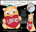 3D Valentine Treat Box Mini Kit - Cute Dinosaur has a Love Heart