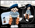 3D On the Shelf Card Kit - LHomme dOignon Lorenzo is the Onion Seller
