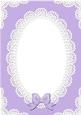 A4 Pearls and Lace Card Front