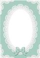 A4 Pearls and Lace Card Front