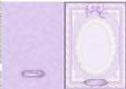 A5 Pearls, Lace and Ribbon Plain Card Base