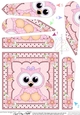 Cute Little Hoot Owl Fan Pyramage Topper
