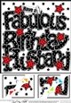 8 x 8 Have a Fabulous Birthday HUSBAND Scalloped corner Topper