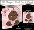3D Shaped No-Hole Fold Back Mini Kit - Cute Little Ethnic Baby Girl Ronna