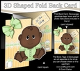 3D Shaped No-Hole Fold Back Mini Kit - Cute Little Ethnic Baby Ashanti
