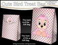 3D Gift Bag Mini Kit - Cute Little Birdie Bird 