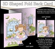 3D Shaped No-Hole Fold Back Mini Kit -  Country Cottage Girlz Liz has some Pretty Tulips