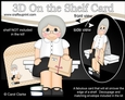 3D On the Shelf Card Kit - Business Woman, Secretary, Lawyer, Solicitor - Christine