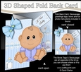 3D Shaped No-Hole Fold Back Mini Kit - Cute Little Ethnic Baby Boy Kareem