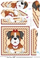 Cute Little Boxer Dog Fan Pyramage Topper