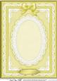 A4 Pearls, Lace and Ribbon Plain Card Base