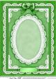 A4 Pearls, Lace and Ribbon Plain Card Base
