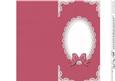 Dl Pearls and Lace Card Front or Insert