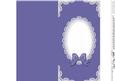 Dl Pearls and Lace Card Front or Insert