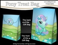 3D Gift Bag Mini Kit - Cute Little Pony Minty 