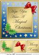 Elegant Christmas Greetings - 8 x 8 Quick Card Topper