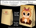 3D Gift Bag Mini Kit -  Cute Little Rosie Reindeer
