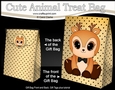 3D Gift Bag Mini Kit -  Cute Little Rudy Reindeer