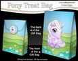 3D Gift Bag Mini Kit - Cute Little Pony Violet
