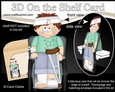 3D On the Shelf Card Kit - OOps Ouch Young Boy Tyrese has had an Accident