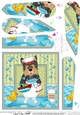 Fan Pyramage Topper - Bathtub Buddies - Little Yorkie Dog