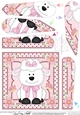 Cute Little Lamb Fan Pyramage Topper