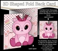 3D Shaped No-Hole Fold Back Mini Kit - Cute Little Rosie Reindeer