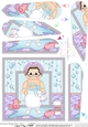 Cute Little Bathtub Buddies Fan Pyramage Topper