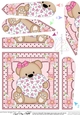 Cute Little Bear Fan Pyramage Topper