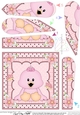 Cute Little Chick Fan Pyramage Topper