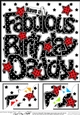 8 x 8 Have a Fabulous Birthday DADDY Scalloped corner Topper