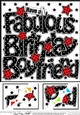 8 x 8 Have a Fabulous Birthday BOYFRIEND Scalloped corner Topper