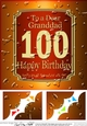 8 x 8 100th Birthday Granddad Beer Label Scalloped Corner
