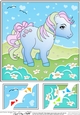 8 x 8 My Cute Little Pony Scalloped Corner Topper  
